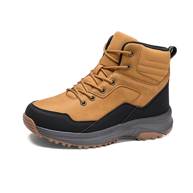 Men's High-top Insulated Hiking Boots For Outdoor Use - Image 6