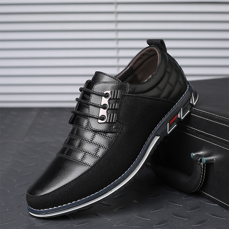Casual Leather Shoes Men's Shoes British Shoes - Image 7