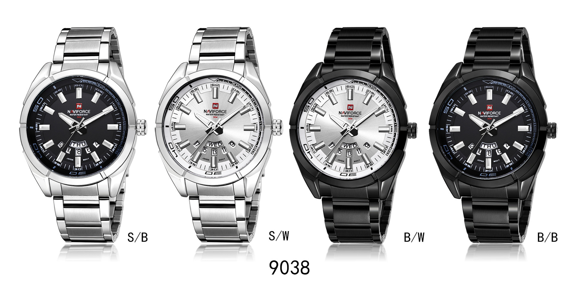 NAVIFORCE 9038 affordable hot watch waterproof Lxy Mens quartz movement - Image 5