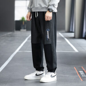 Fashion Men's Colorblock Sports Sweatpants Sweatpants