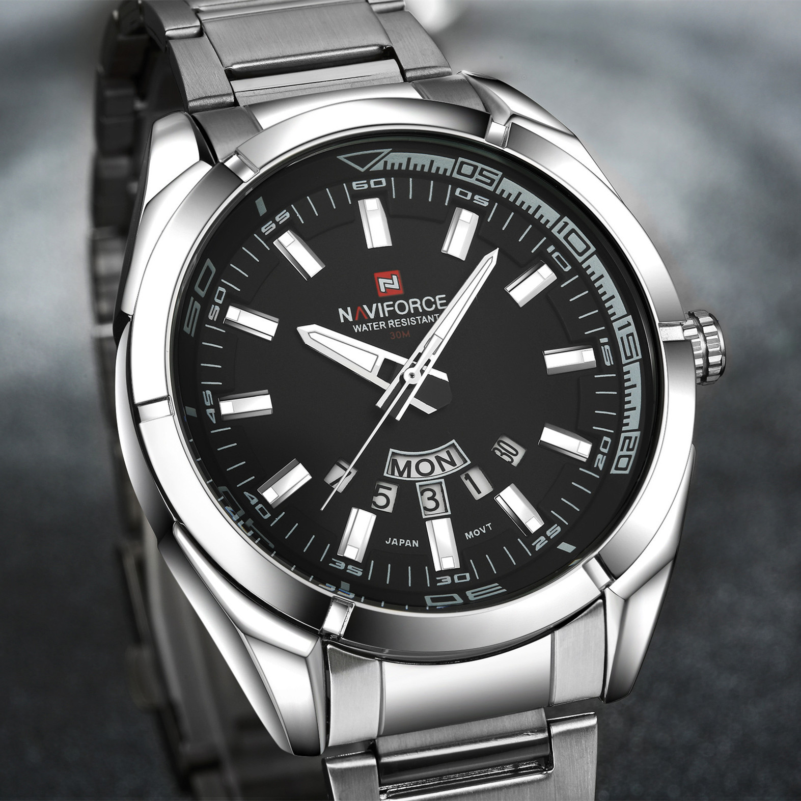 NAVIFORCE 9038 affordable hot watch waterproof Lxy Mens quartz movement