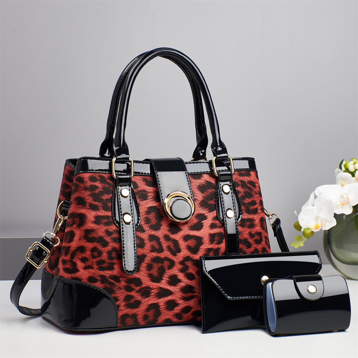 Women Large Capacity Handbag Shoulder Crossbody Bag - Image 4