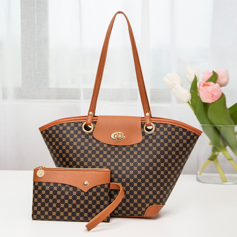 One Shoulder Printed Female Handbag - Image 4