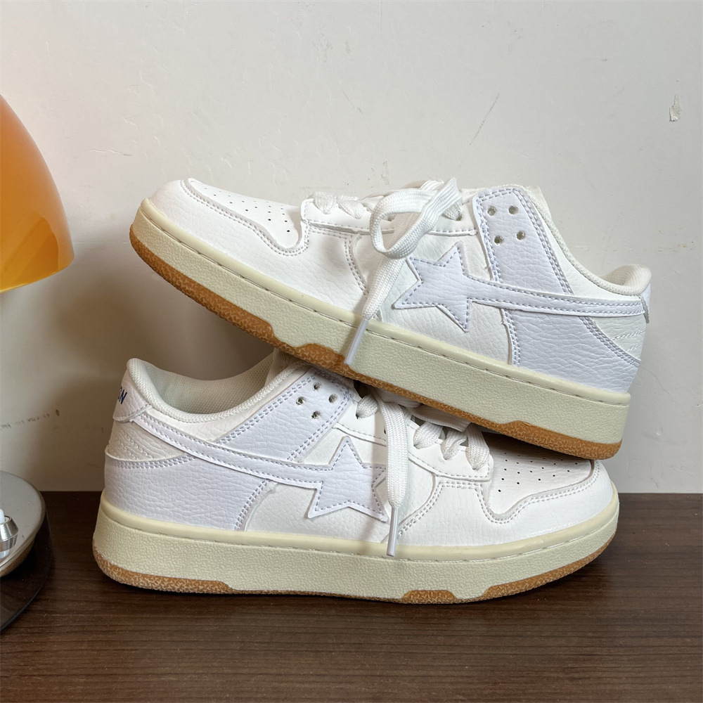 Mens Fashion Casual Retro Low Top Flat Bottom Sneakers - Image 8